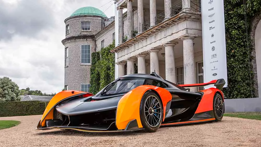 McLaren’s $4 million solus GT just won the goodwood festival of speed timed shootout