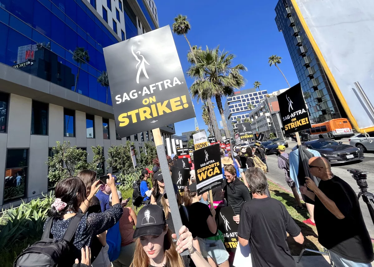 ‘A lot of blood in the water.’ Why actors and writers’ strikes are a big blow to Hollywood studios